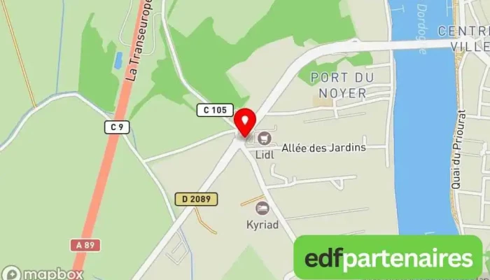 Lidl -  Carte - Arveyres