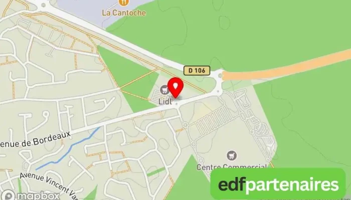 Lidl -  Carte - Arès
