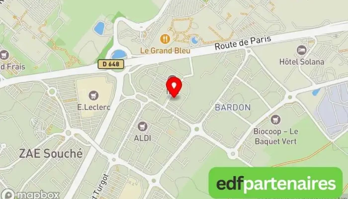 Lidl -  Carte - Niort