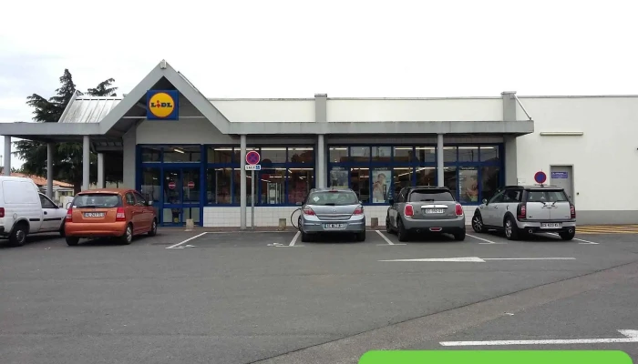 Lidl -  Stationnement - Coutras