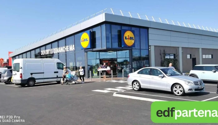 Lidl -  Stationnement - Andilly