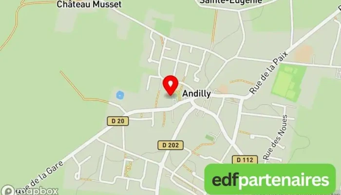 carte de L'institut Andilly Institut de beauté à Andilly