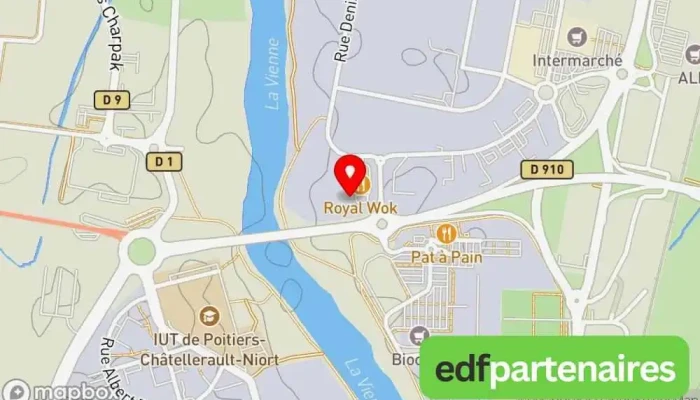 carte de Litrimarché Magasin de literie à Châtellerault