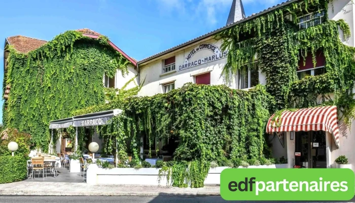 Logis Hotel Le Commerce Exterieur - Amou