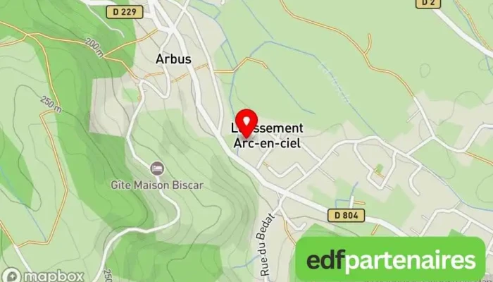 carte de LOPEZ Virginie Service de soins à domicile à Arbus
