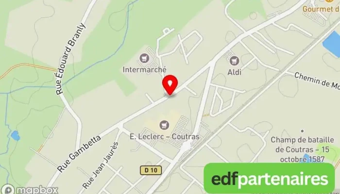 carte de LORELEC Magasin de luminaires, Magasin de matériel électrique, Magasin de gros à Coutras