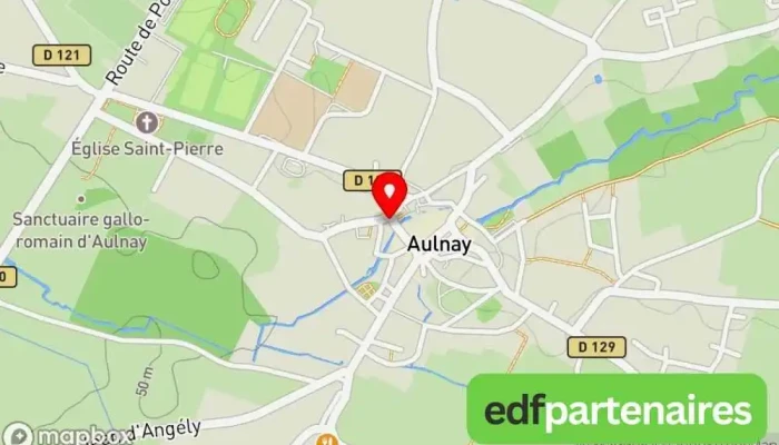 Maboulange -  Carte - Aulnay