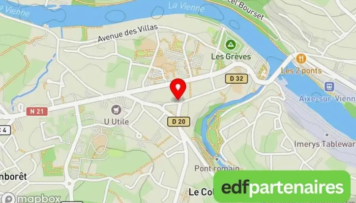 carte de Magadoux Richard Boulangerie à Aixe-sur-Vienne