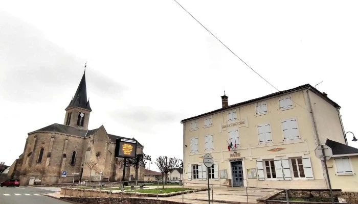 Mairie -  Emplacement - Brioux-sur-boutonne