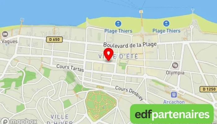 carte de Maison 123 Boutique d'articles de mode, Magasin de vêtements, Magasin de vêtements pour femmes à Arcachon