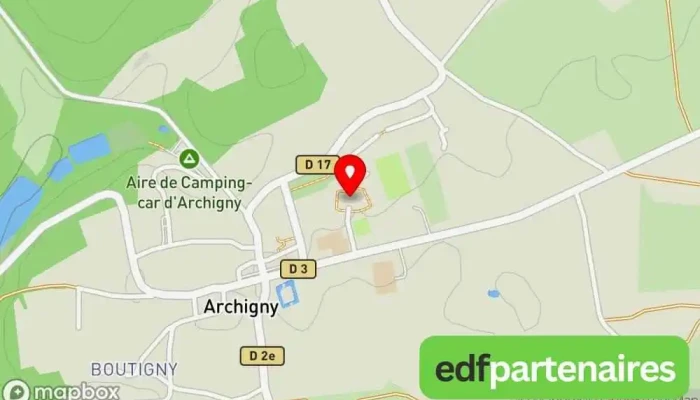 carte de Maison d'Accueil Résidence Pour l'Autonomie Association ou organisation à Archigny