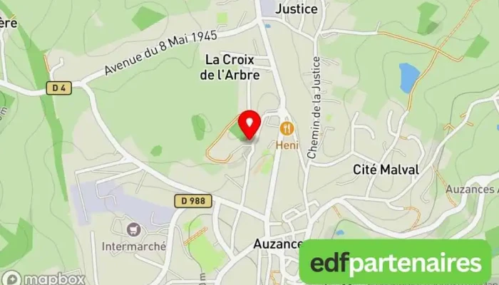 Maison De Sante Pluridisciplinaire Carte - Auzances