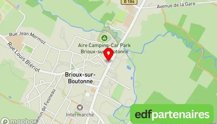 Maison Herrouet -  Carte - Brioux-sur-boutonne