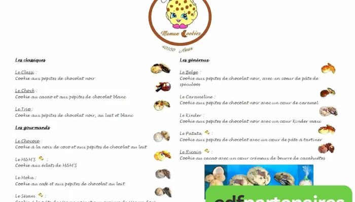 Maman Cookies -  Menu - Amou