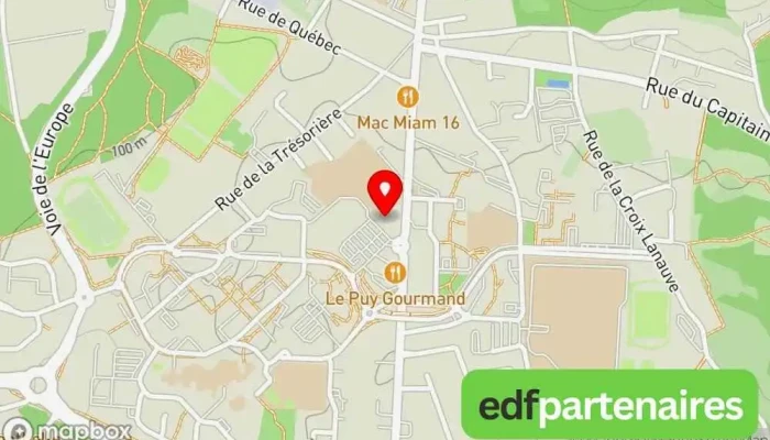 carte de Marché de Ma Campagne Marché alimentaire à Angoulême