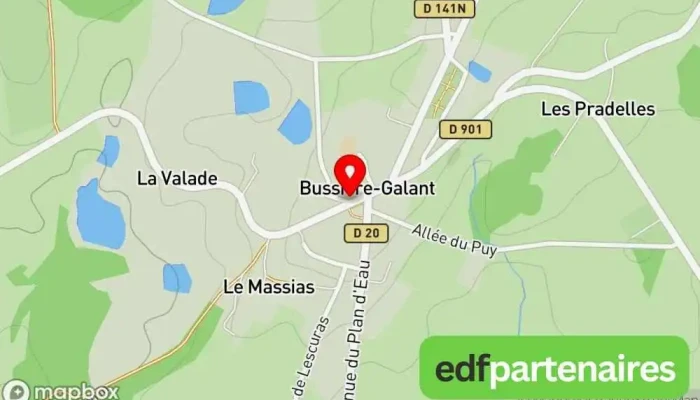 Maumege Christophe -  Carte - Bussière-galant
