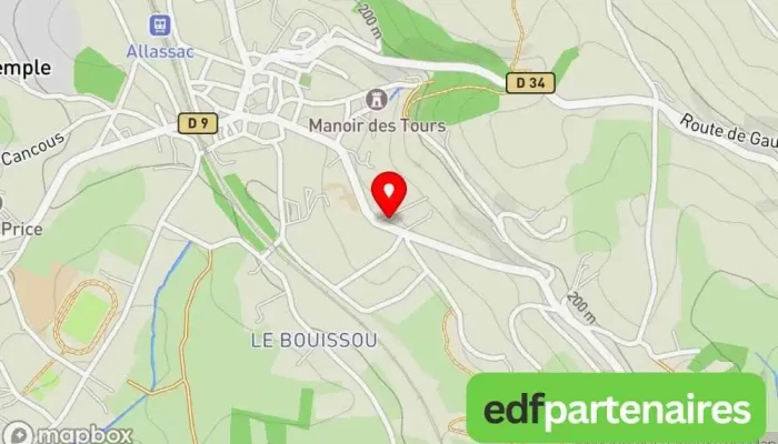 carte de MC Creation Magasin de meubles à Allassac