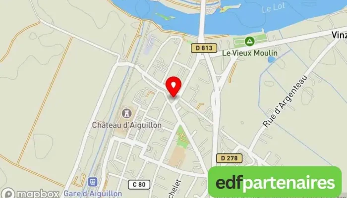 carte de Médiathèque Aiguillon Bibliothèque municipale à Aiguillon