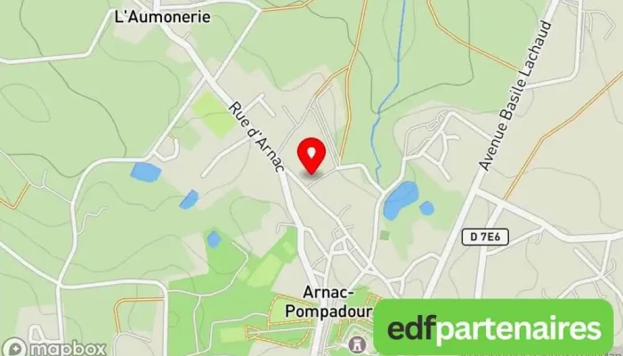 carte de Médiathèque d'Arnac-Pompadour Bibliothèque municipale à Arnac-Pompadour
