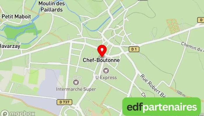 Mediatheque Municipale Carte - Chef-boutonne