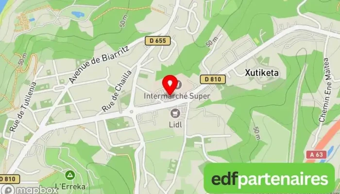 carte de Miss Bidart Magasin de vêtements pour femmes à Bidart