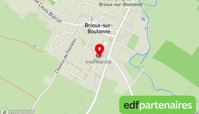 Mondial Relay Locker -  Carte - Brioux-sur-boutonne