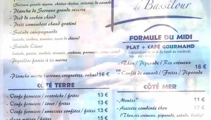 Moulin De Bassilour Boulangerie Patisserie Horaire - Bidart