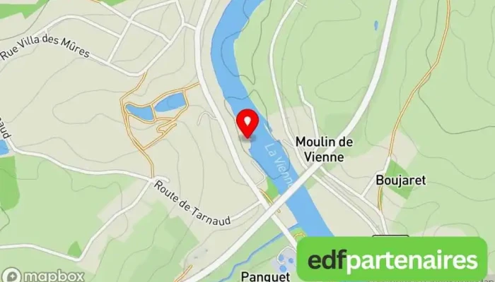 carte de Moulin de la Mie Dépôt-vente, Magasin d'antiquités, Magasin de produits d'occasion à Saint-Priest-Sous-Aixe