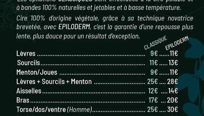 Nandy Cyrille -  Menu - Brigueuil