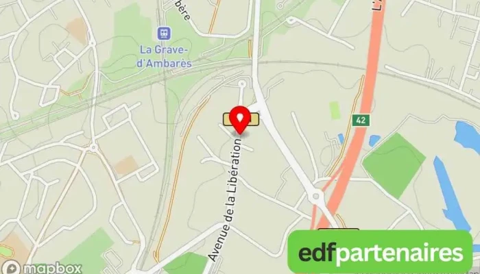 carte de NEGO PRO Magasin de carrelage à Ambarès-et-Lagrave