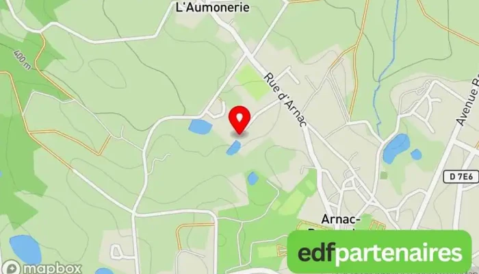 carte de Notariat Services Éditeur de presse, Entreprise de logiciels, Concepteur de sites Web à Arnac-Pompadour