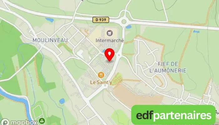 Noz -  Carte - Saint-jean-d'angély