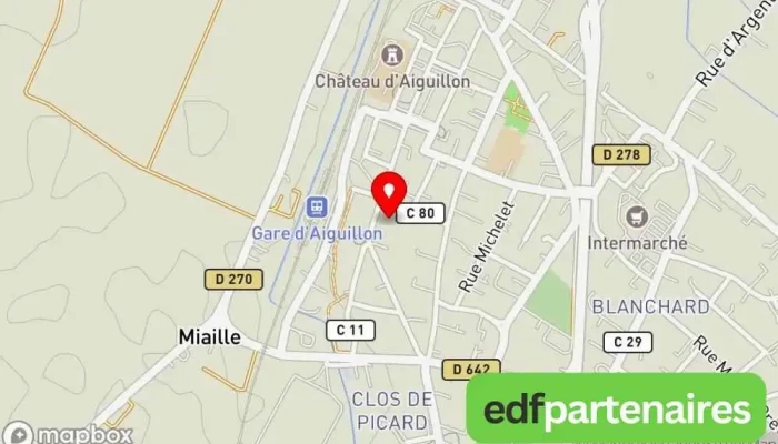 carte de OCCASIONS PROXIMECA Magasin à Aiguillon