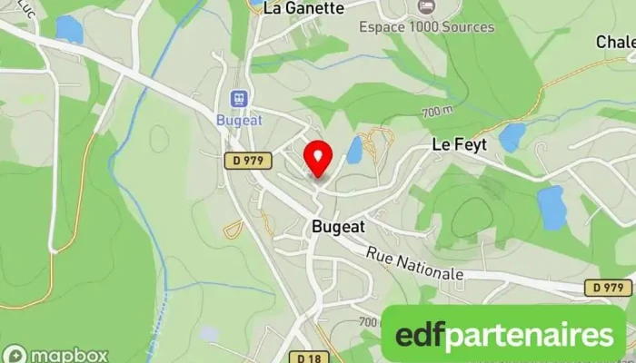 Office De Tourisme Terres De Correze   Bureau De Bugeat Carte - Bugeat
