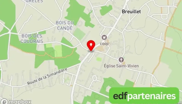 Optique Breuillet -  Carte - Breuillet