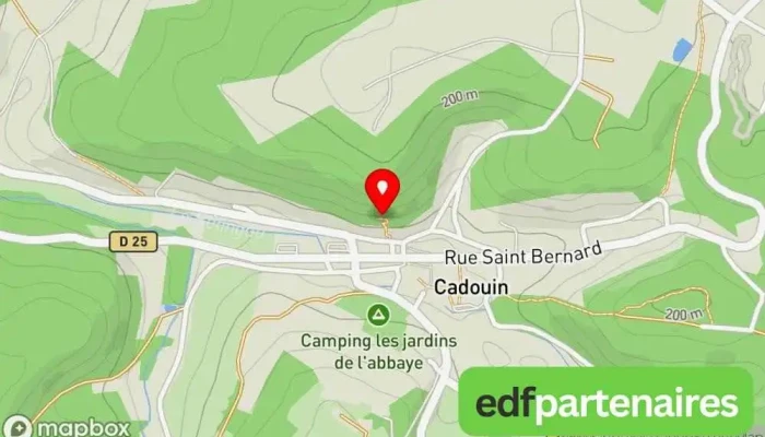 Panorama de Cadouin - France