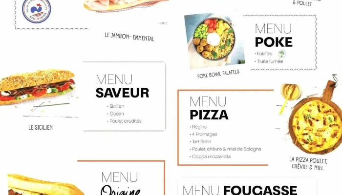 Patapain -  Menu - Châtellerault