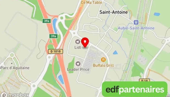 Patoon St Andre De Cubzac -  Carte - Saint-andré-de-cubzac
