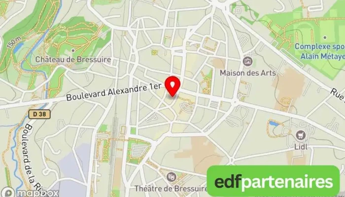 Petits Points Et Dessous -  Carte - Bressuire