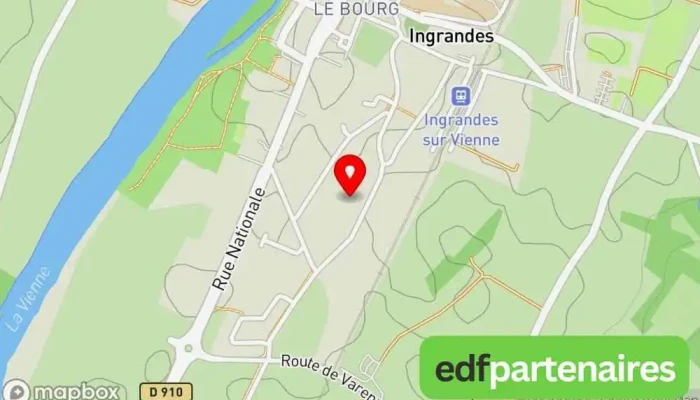 carte de Pharmacie Audat à INGRANDES Pharmacie à Ingrandes