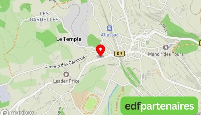 carte de Pharmacie Cayol Salesse Pharmacie à Allassac