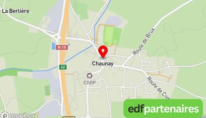 Pharmacie De Chaunay -  Carte - Chaunay
