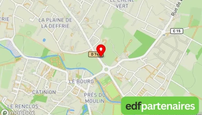 carte de Pharmacie de la Guirande Pharmacie à Aiffres