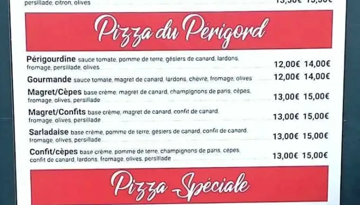 Pizzamel Photos Du Proprietaire - Saint-astier