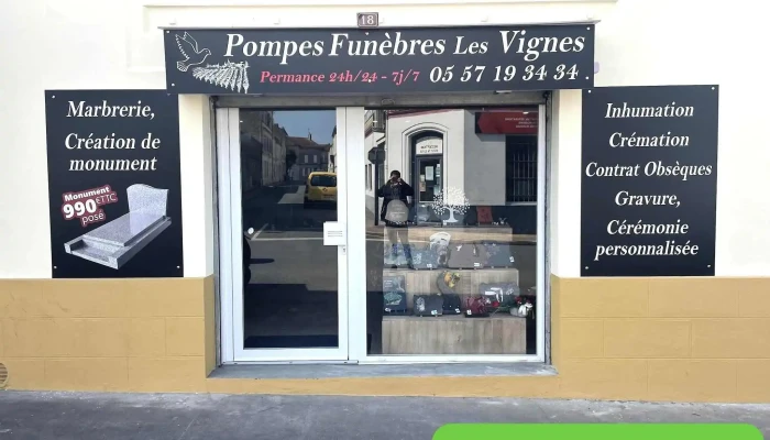 Pompes Funebres Les Vignes Lussac - 33570 Lussac