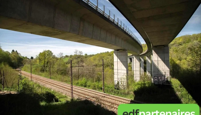 Pont autoroutier de Pierre-Buffière - 87260 Pierre-Buffière