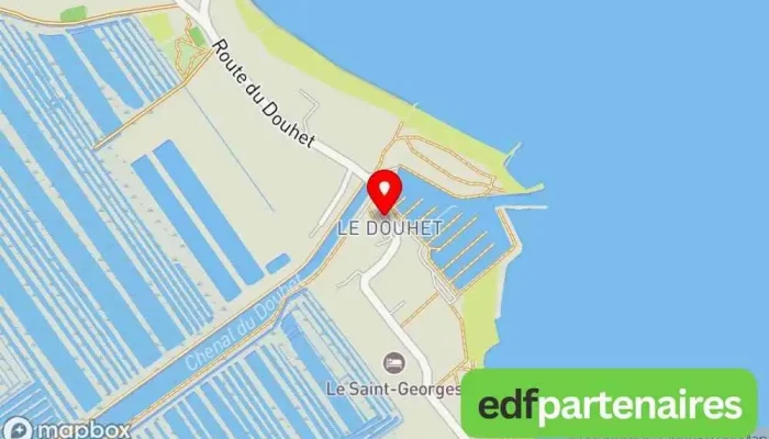 Port Du Douhet -  Carte - Saint-georges-d'oléron