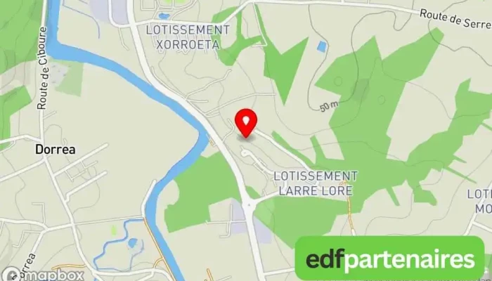 Pro Tourisme Equipement -  Carte - Ascain