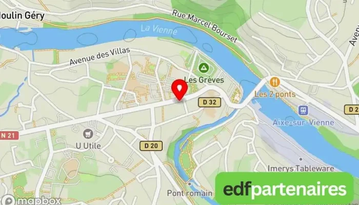 carte de PULSAT AIXE RADIO Magasin d'électroménager à Aixe-sur-Vienne