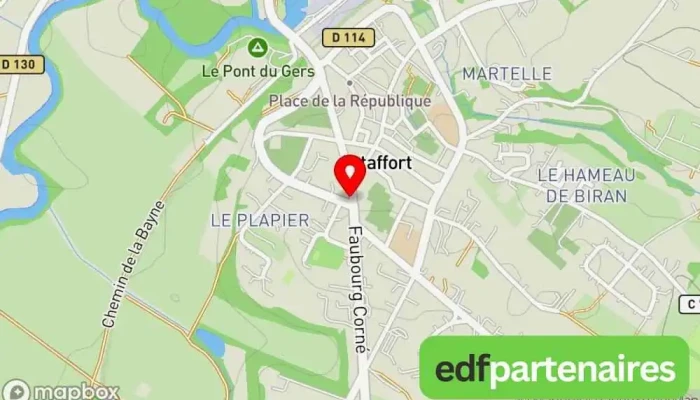Pulsat -  Carte - Astaffort